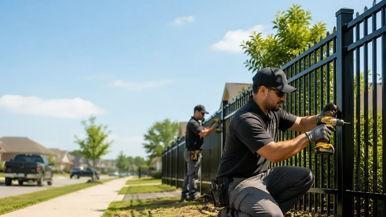 Metal Fence Installation in Moore, ID